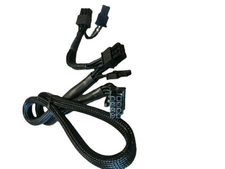 ruichuang [해외]Ruichuang 전원 공급 케이블 GPU PCIE 8핀에서 듀얼 8핀 교체용 Corsair CX550M CX650M RM550X RM750X RM850X RM1000X H