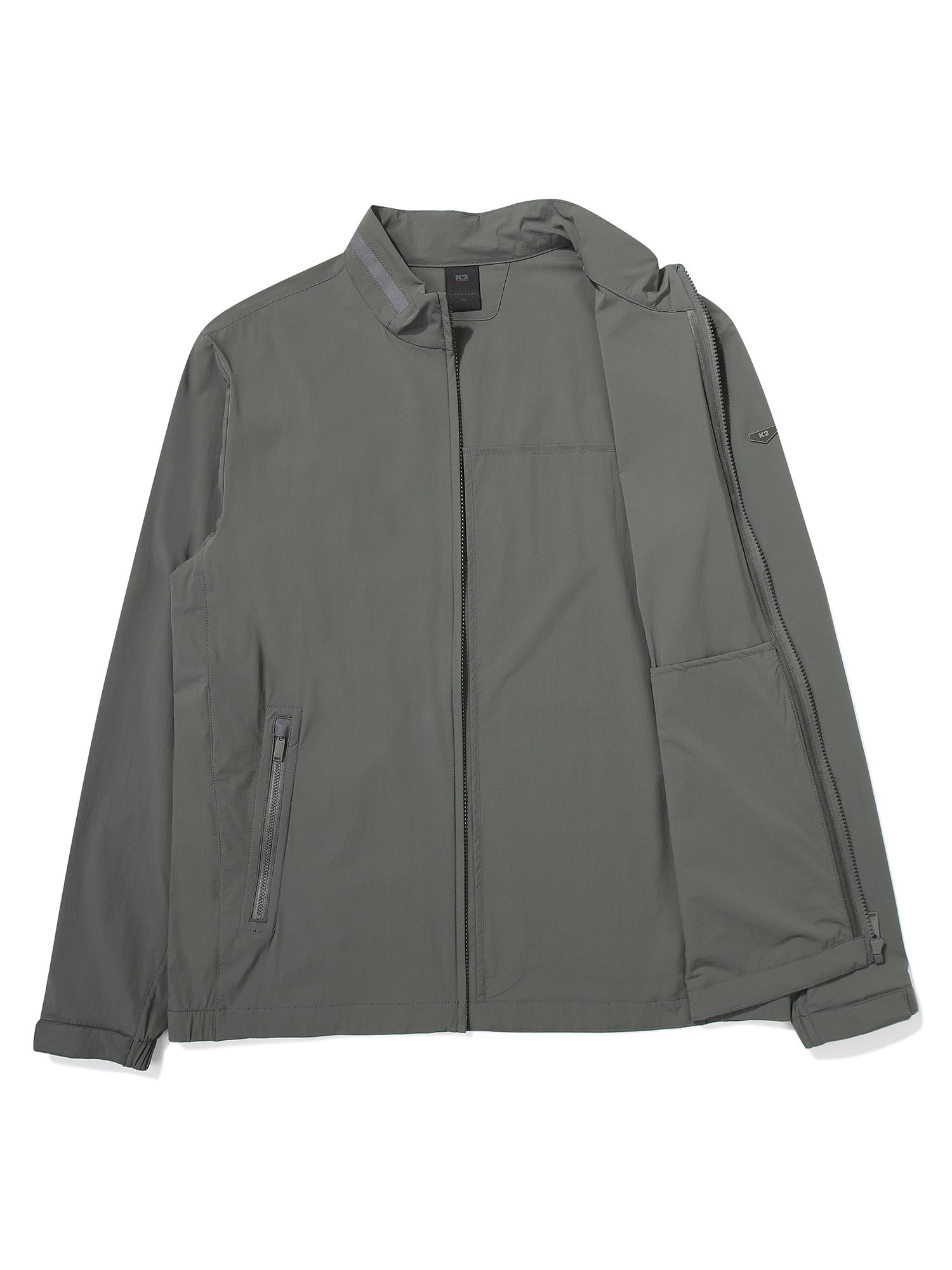 [본사직영] K2 남성 시그니처 스트레치 바람막이 자켓  Forest khaki KMM25171JW - 상세 이미지 3