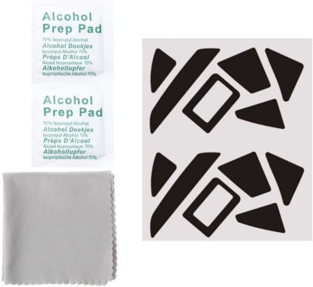 LEASUN [해외]바실리스크 얼티밋 무선 게이밍 마우스용 마우스 발 패드 스케이트(2팩)