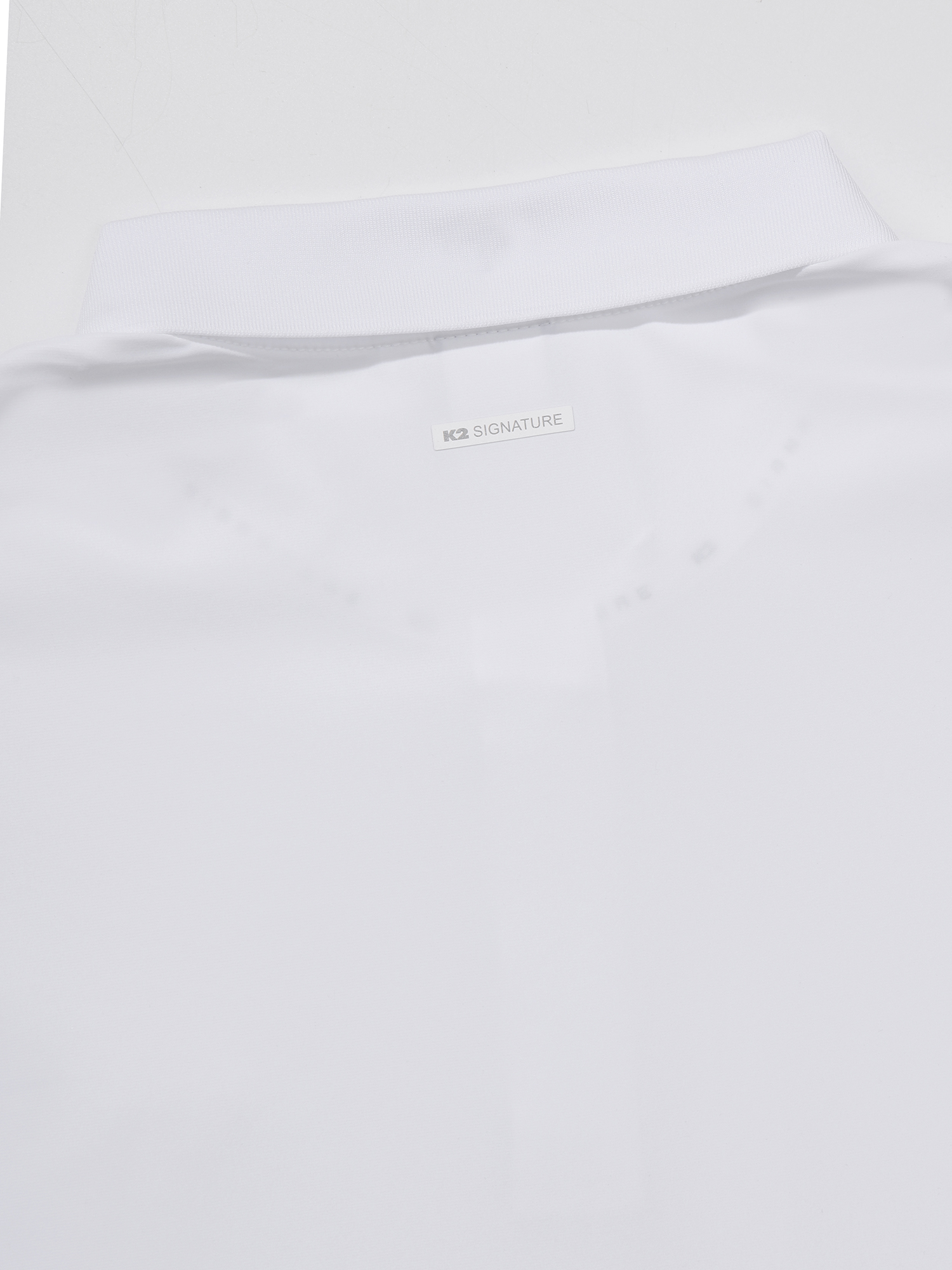 [본사직영] K2 남성 시그니처 파라다이스 썸머 긴팔 폴로 White KMM25265W2 이미지 8