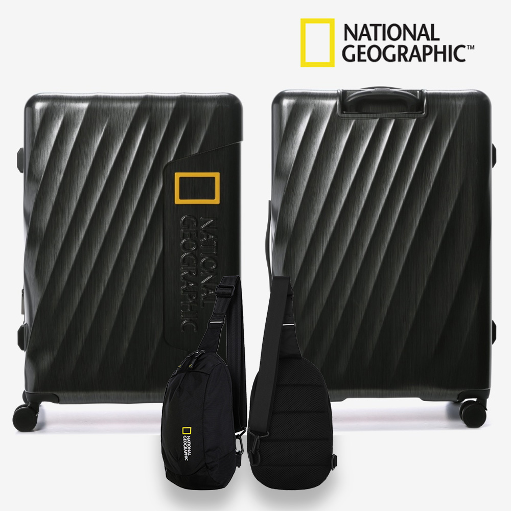내셔널지오그래픽 여행용캐리어 여행가방 캐리어세트 77cm(28인치), 그레이