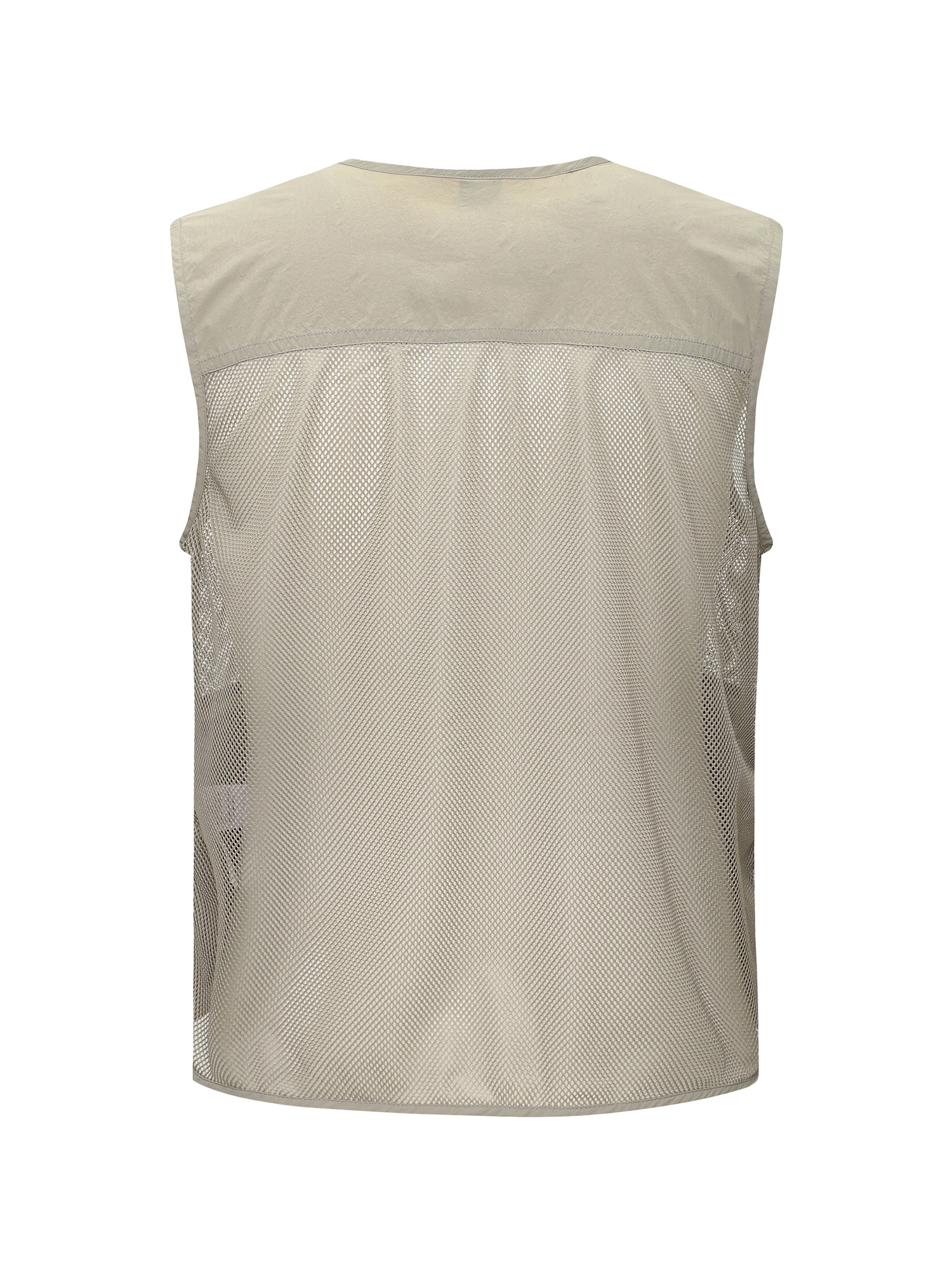 [본사직영] K2 남성 FLYHIKE 유틸리티 V넥 메쉬 베스트 D/GRAYISH BEIGE KMM25627JS - 상세 이미지 5