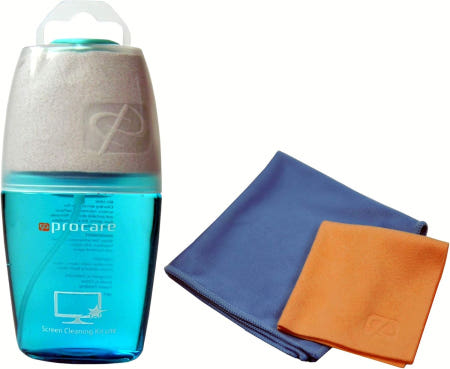 [해외]LCD 및 OLED 4K TV 노트북 PC 태블릿 휴대폰을 위한 3가지 프리미엄 극세사 천이 포함된 프로케어 셀렉트 스크린 클리너 - 미러 샤인 스크린을 간편한 닦기