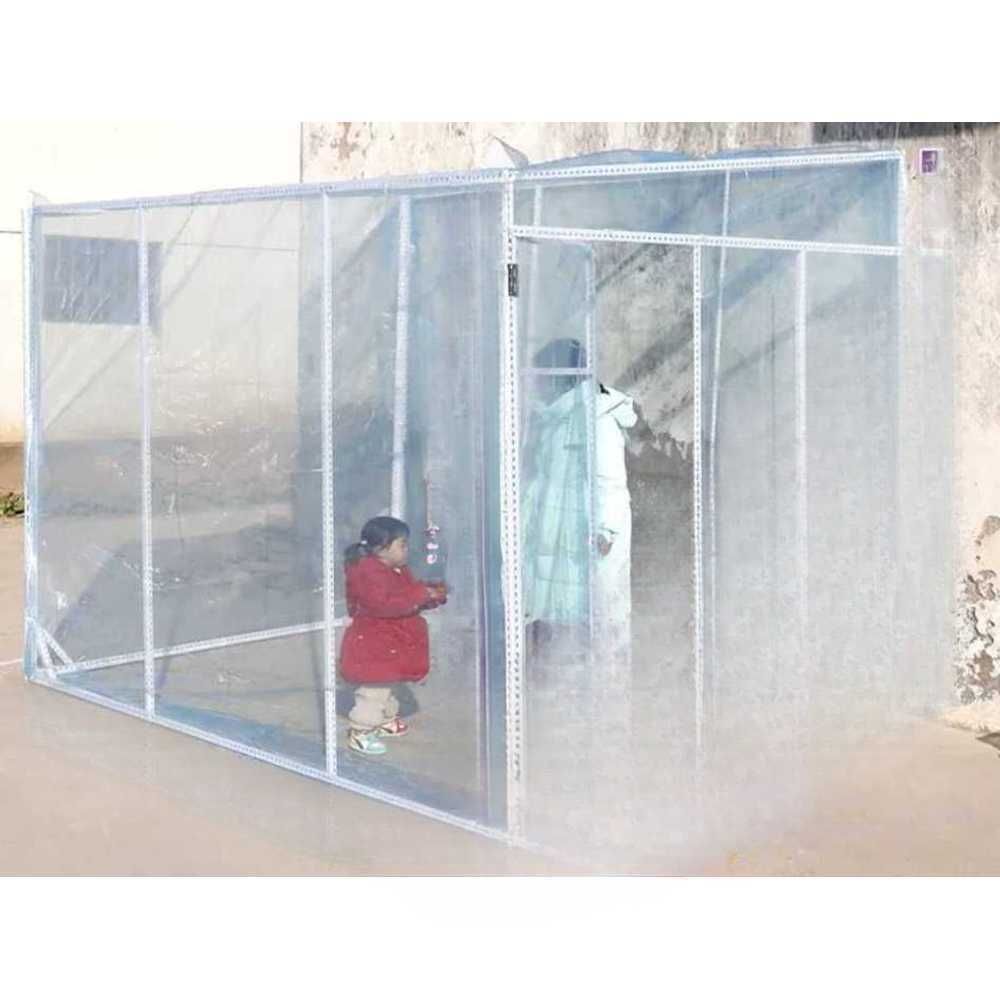 조립식 농막 지지대 온실 간이창고 조립 텃밭 앵글 창고 - 메인 이미지