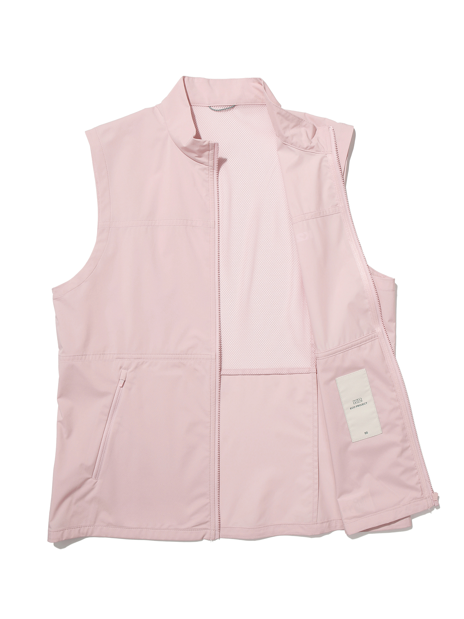 [본사직영] K2 여성 FLYHIKE 경량 메쉬 베스트 W (ECO) S/PINK KWM256267P - 상세 이미지 3