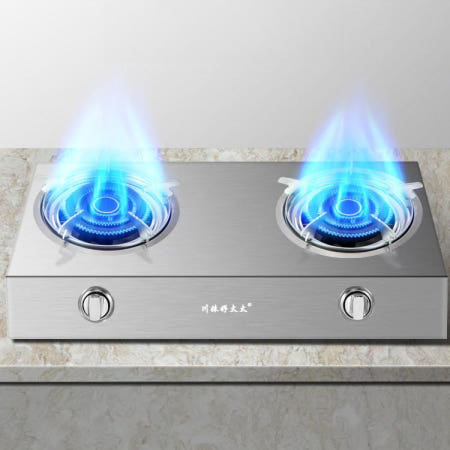 고화력 중식 가정용 2구 스텐 간택기 화구 업소용 렌지 낮은 가스레인지
