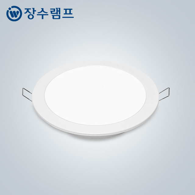 장수램프 LED 다운라이트 15cm(6인치) 15W 확산형 국산 플리커프리 매입등 - 상품 이미지