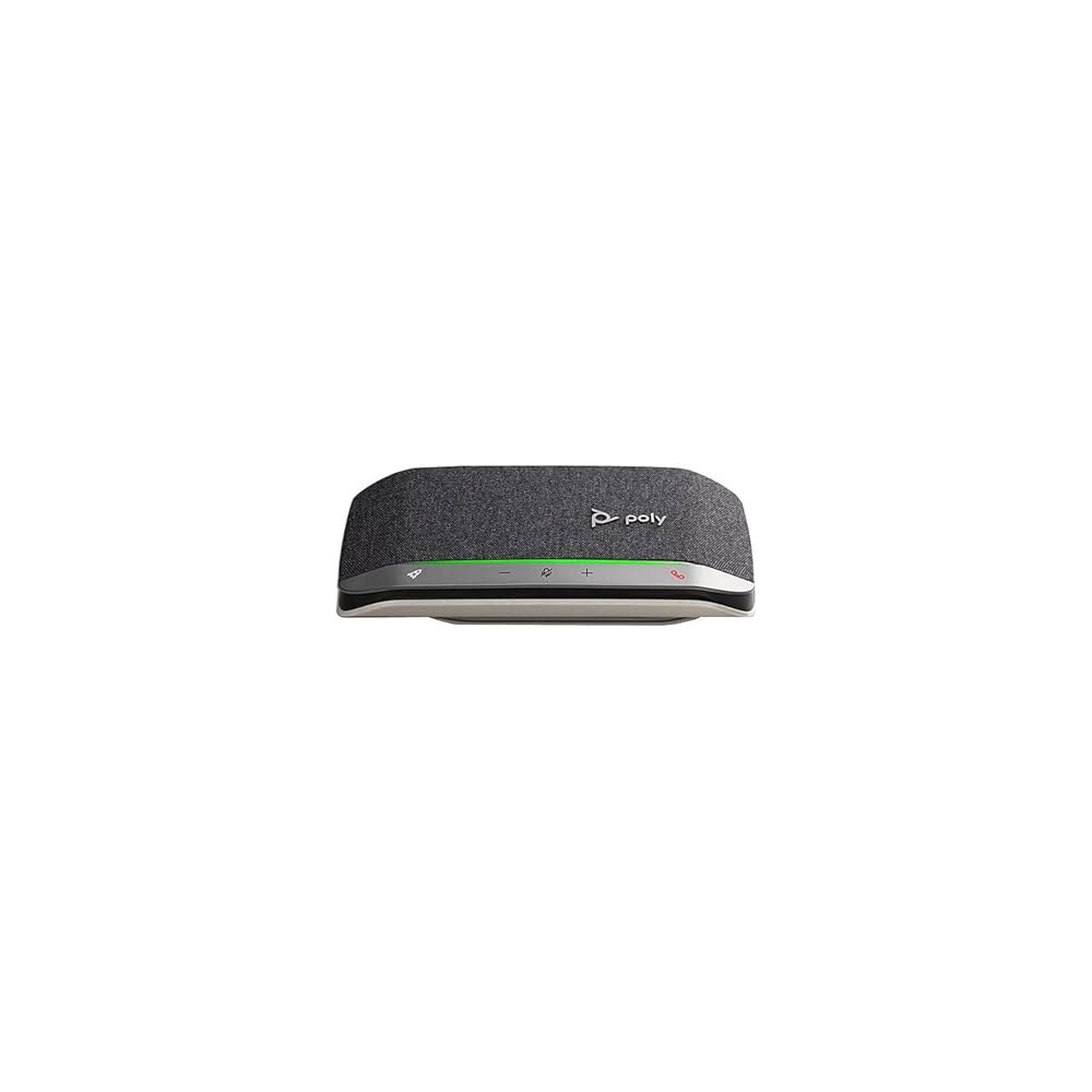 Poly - Sync 20 USB-A 스마트 스피커폰 연결 개인용 휴대폰에 USB-A케이블을 PC/Mac 작동 팀(인증), 및 등과 줌 함께 블루투스를 (Plantronics) - 상품 이미지