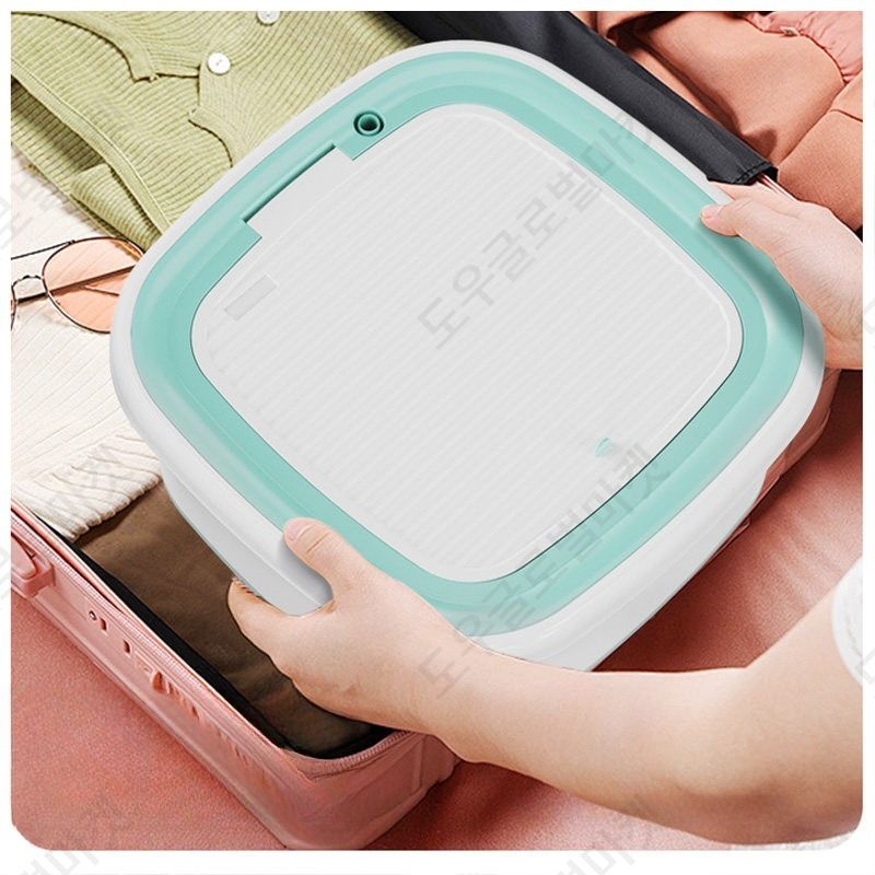 신발세탁기 휴대용 운동화 휴대용 미니 욕실 기숙사 원룸 - 상세 이미지 3