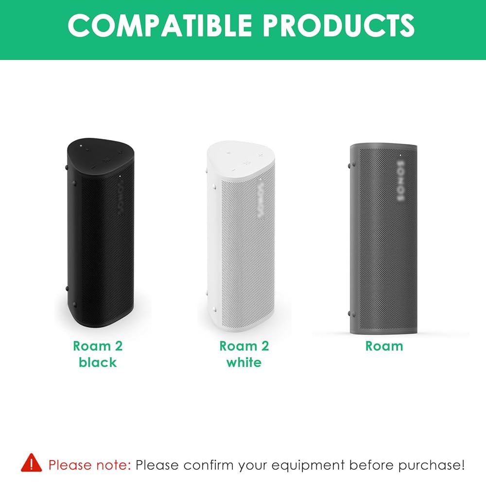Sonos Roam & 2 스피커 케이블 스피커용 어댑터와 전원 충전기 호환되는 교체 5V - 상세 이미지 2