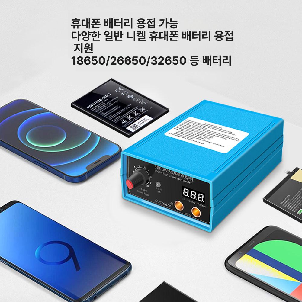 미니 스폿 DIY 스트립 논가스 고출력 가정용 기본형 블루 미국 표준 - 상세 이미지 3