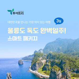 국내 여행 버킷리스트 울릉도독도 완벽일주 2박3일은 조용한 여행선물용으로 적합할까