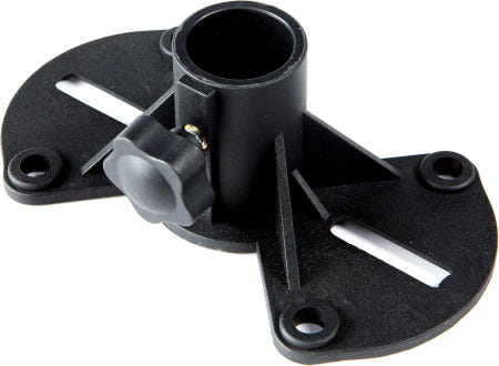 아메리칸 사운드 커넥션 프로 오디오 DJ PA 스피커 스탠드 삼각대 35mm(1.375인치) 폴 마운트 어댑터 브래킷