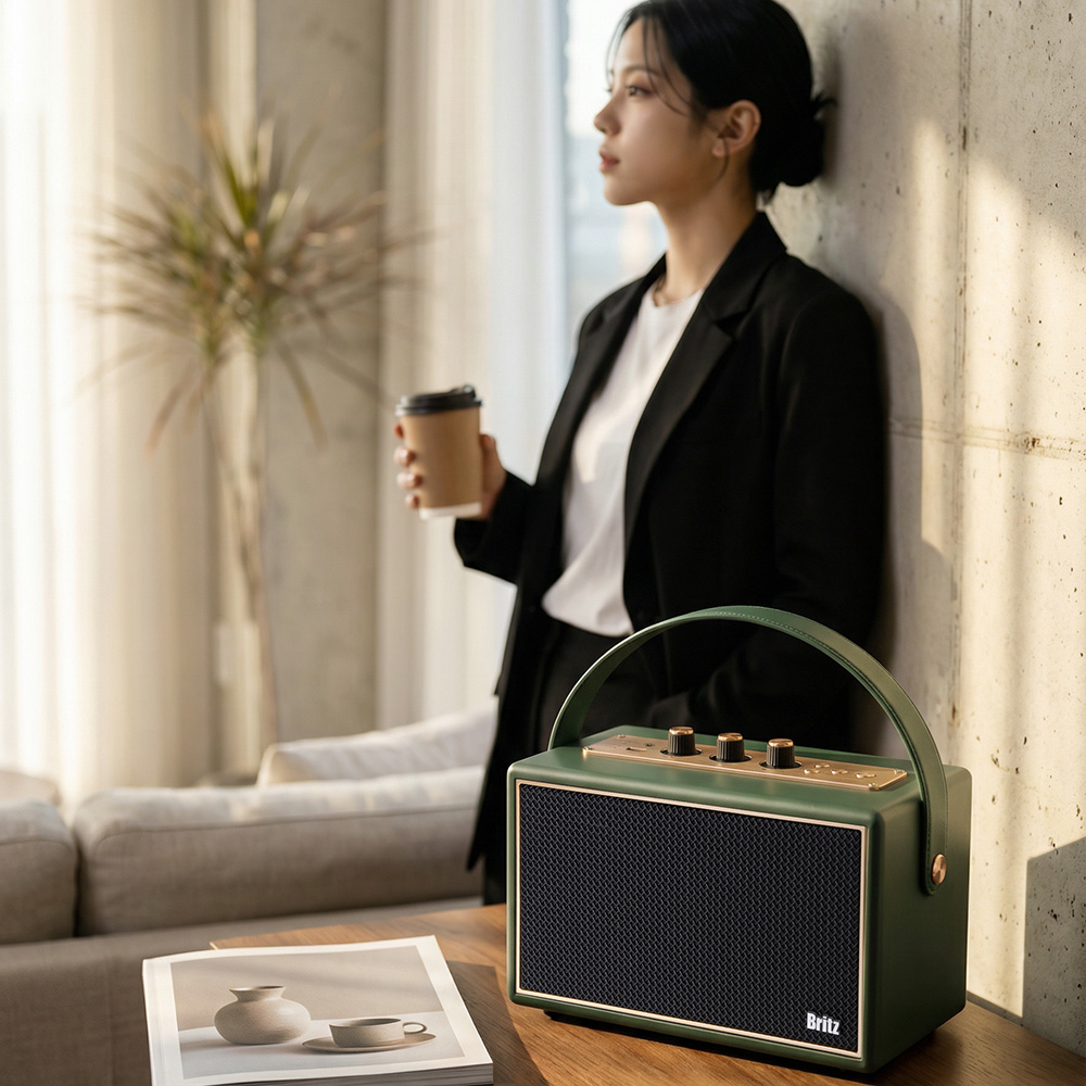 브리츠 BZ-JB8000 블루투스 스피커 60W 매장 카페 인테리어 스피커 이미지 8