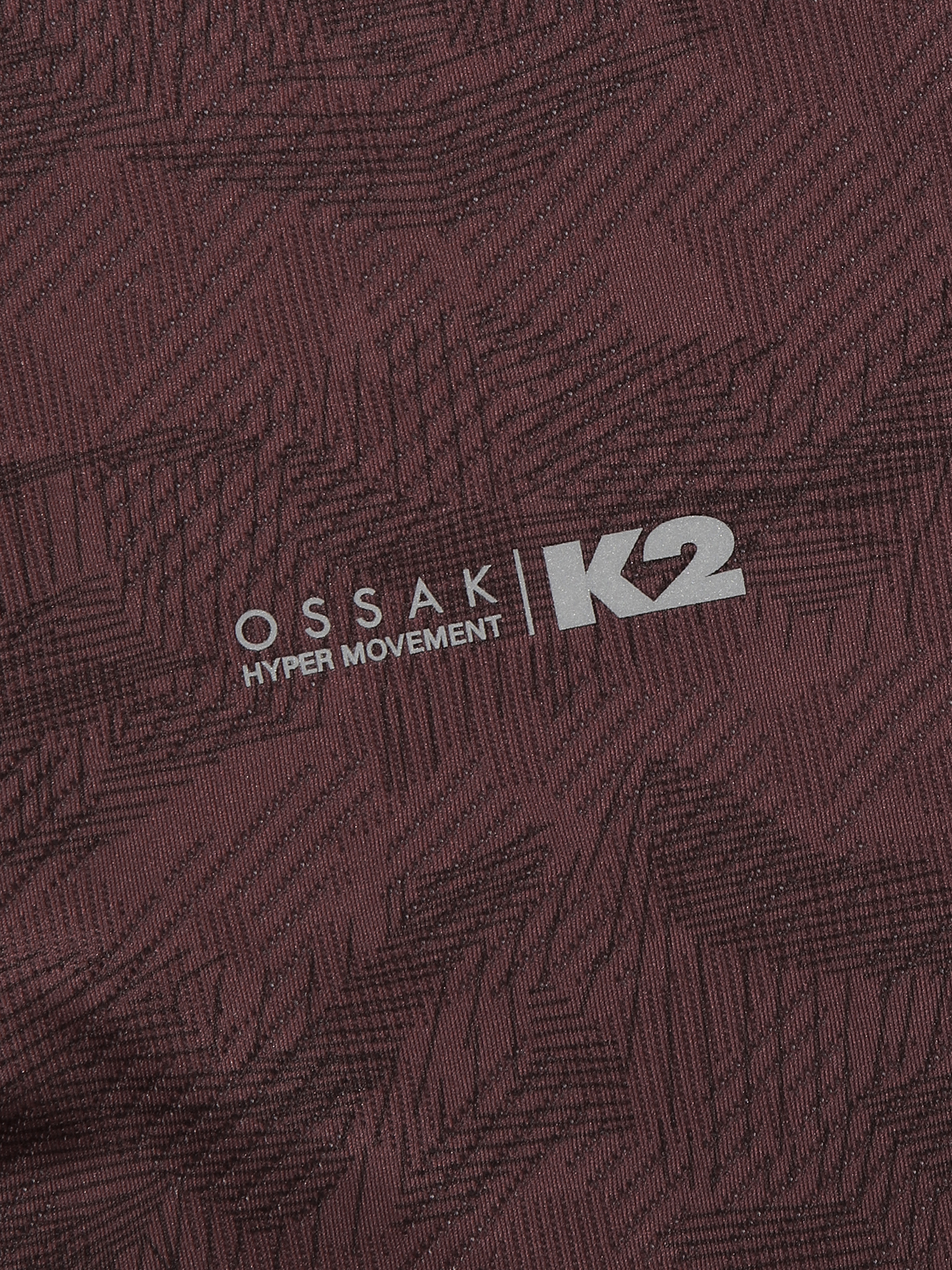 [본사직영] K2 남성 오싹(OSSAK) ICEDUAL 반팔 집업 Crimson KMM25217R6 - 상세 이미지 5