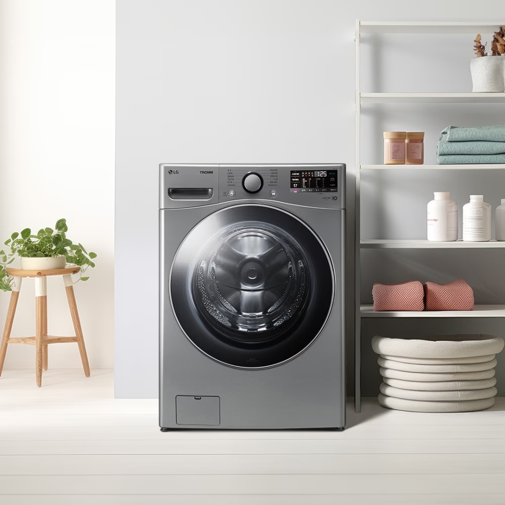 LG 트롬 드럼세탁기 21kg 가정용 인공지능 맞춤세탁 대용량 세탁기