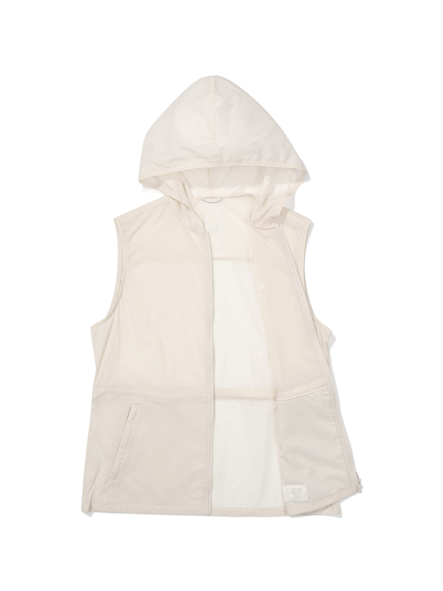 [본사직영] K2 여성 써라운드(SURROUND) 하이킹 베스트 W CREAM BEIGE KWM25628W9 - 상세 이미지 3