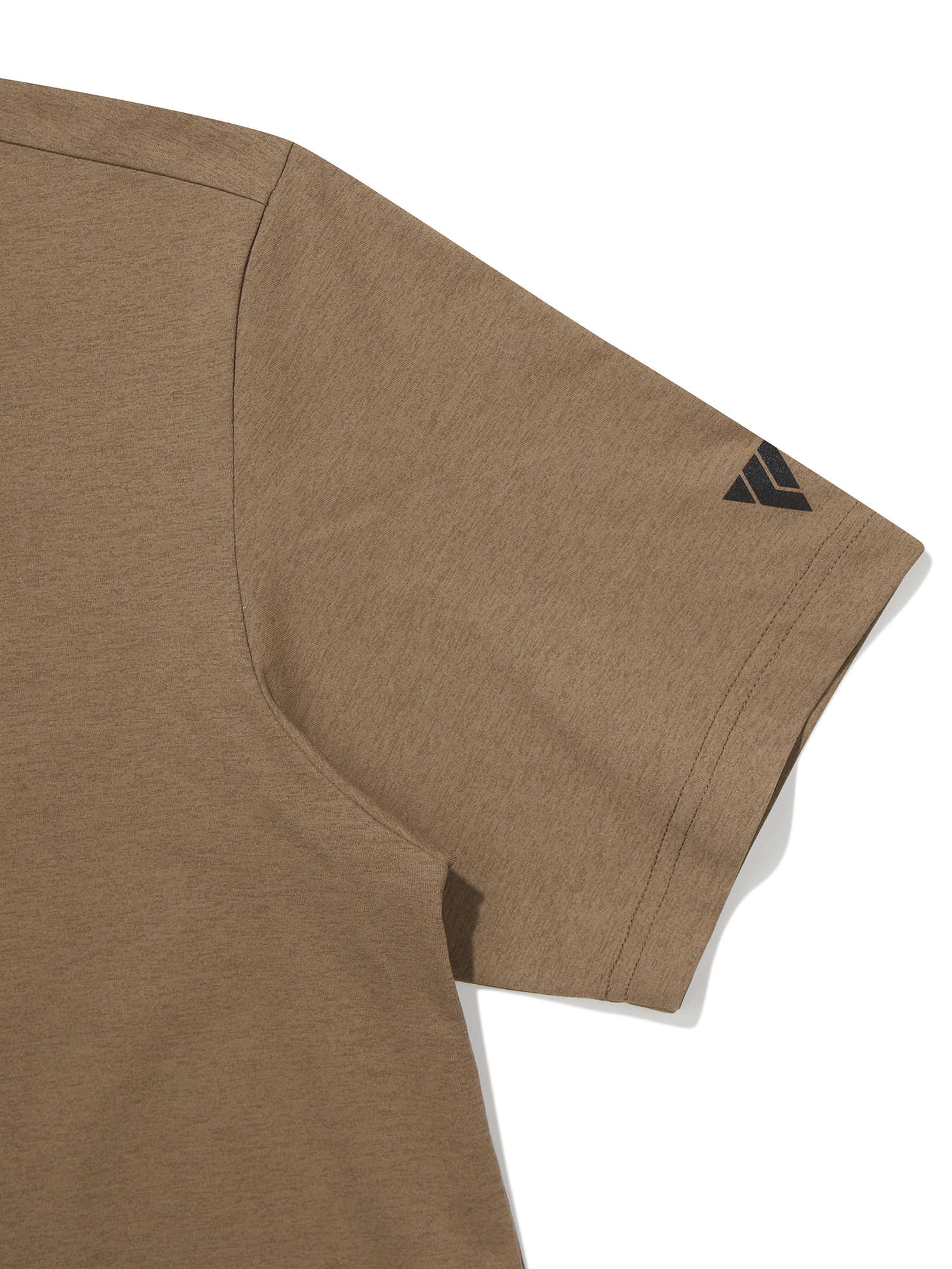 [본사직영] K2 남성 KTR 빅로고 반팔 라운드 티셔츠 (ECO) HUNTER BEIGE KMM25210HB - 상세 이미지 5