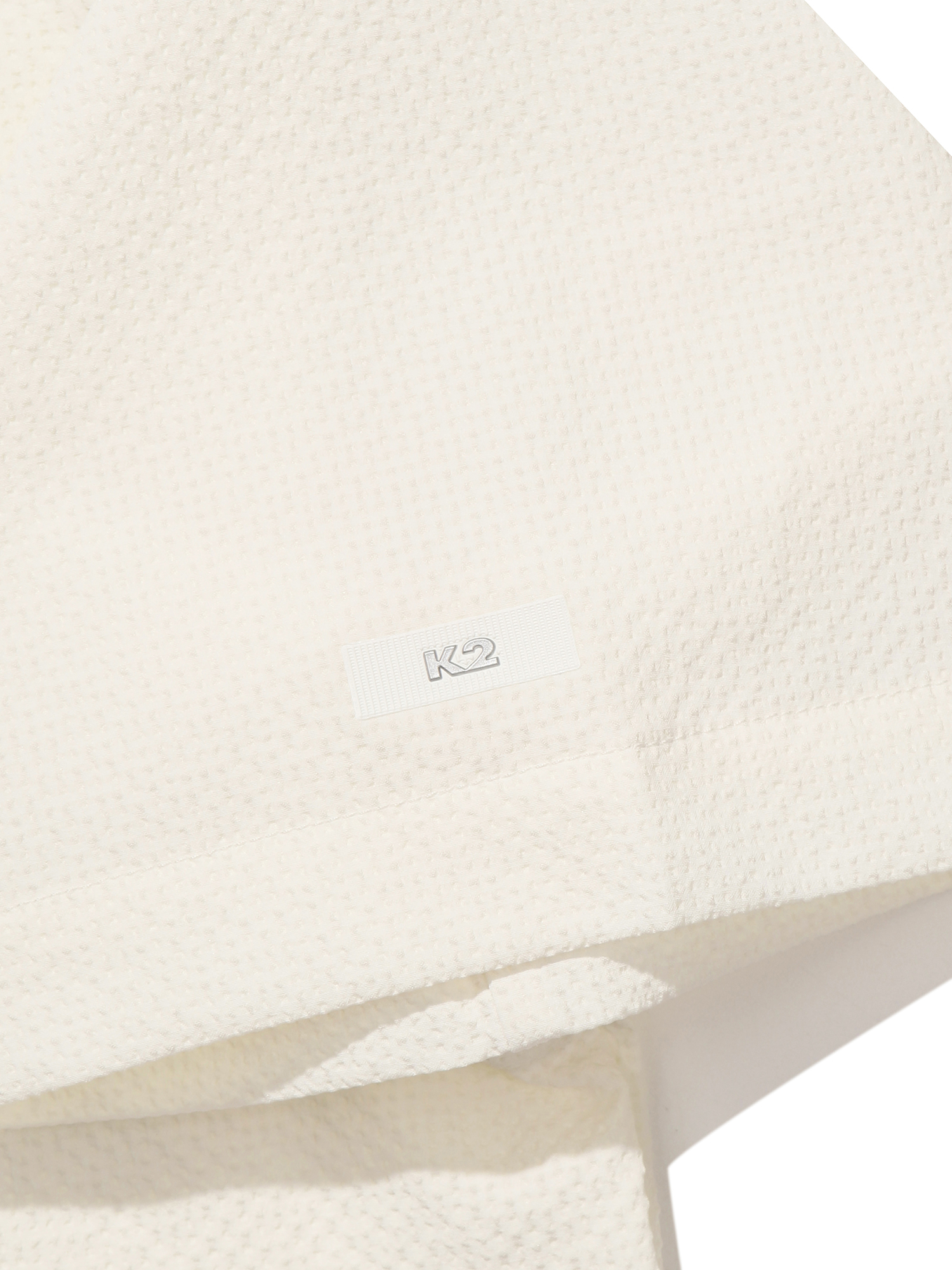 [본사직영] K2 여성 시원서커 DRY ICE 반팔 셔츠 W ICE CREAM KWM254528K 이미지 6