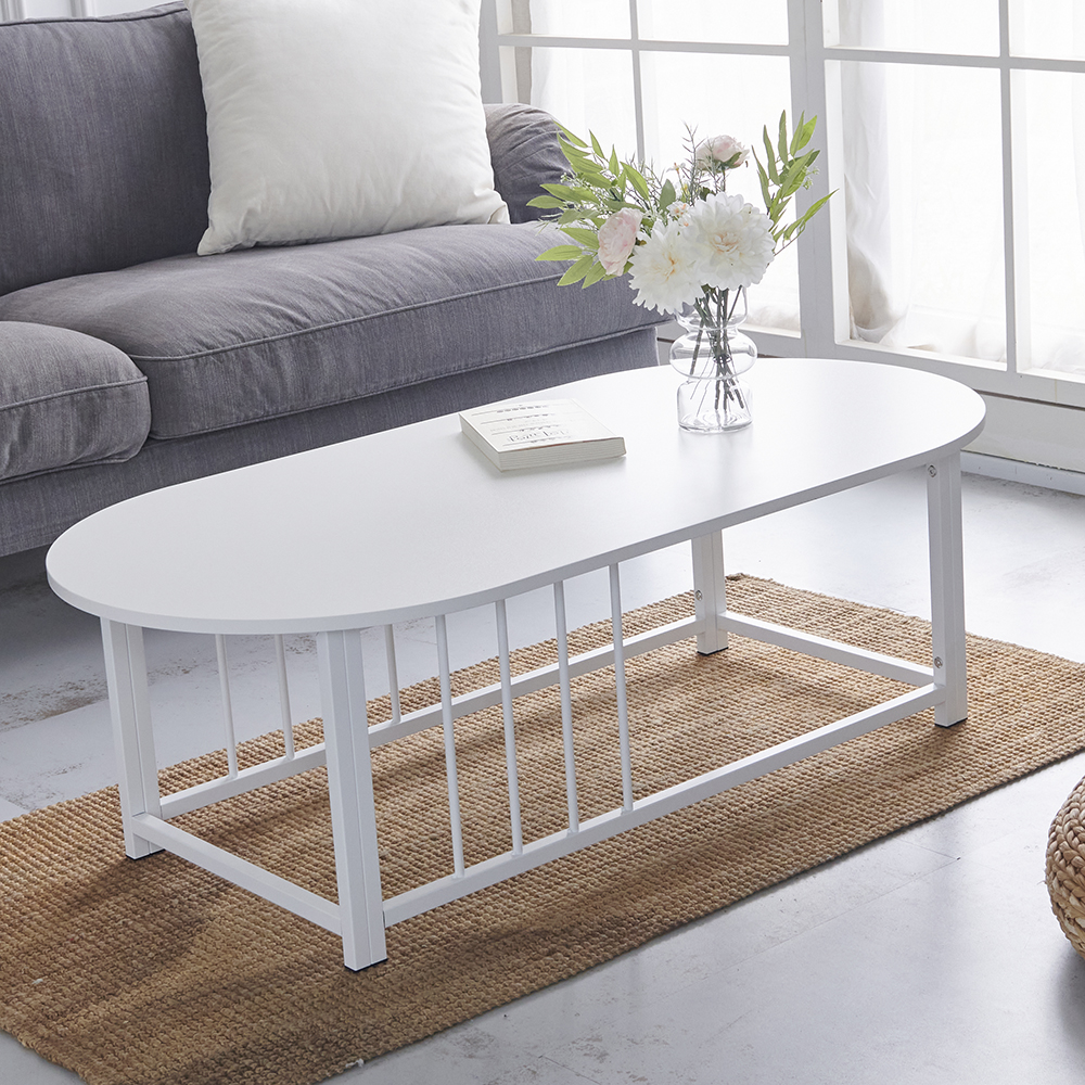 버티컬라인 라운드 LPM소파테이블 좌탁 티테이블