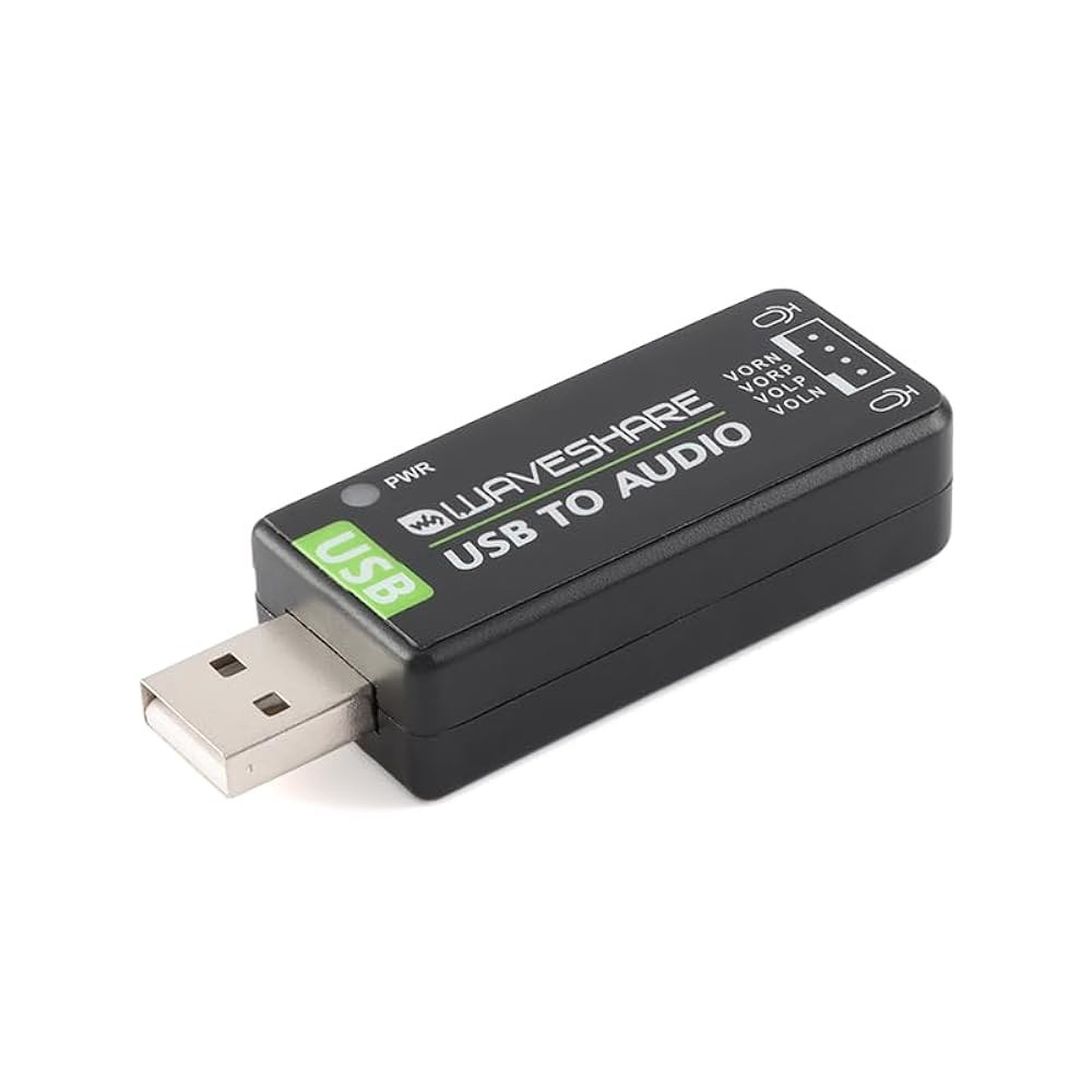 JESSINIE 라즈베리 파이 어댑터용 USB 외부 B01 오디오 마이크/스피커 카드 스테레오 Nano 3B 재생/녹음용 사운드 A02 Jetson 온보드 4B 8GB to 컨버터 - 상세 이미지 2