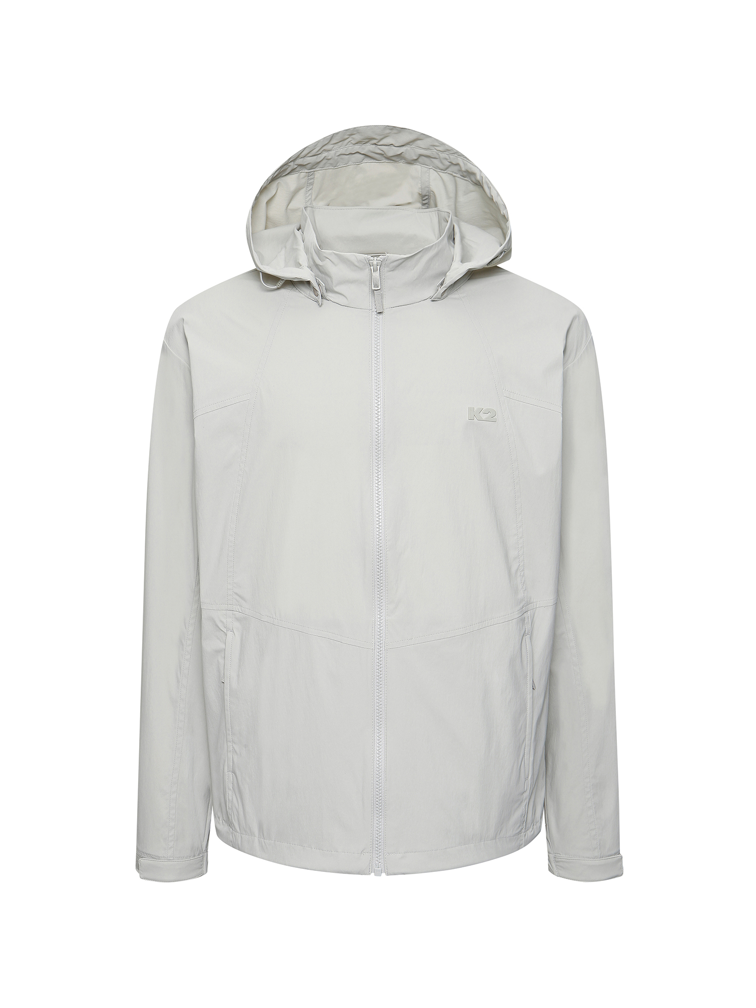K2 남성 웨더리스(WEATHERLESS) 프리즘(FREESM) 바람막이 자켓_PEARL GREY KMP25141PG - 상품 이미지