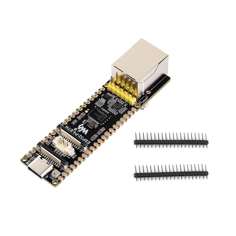 AI ESP32-P4-ETH 개발 보드, ESP32-P4 풍부한 포트, 헤더 상호 등. 작용 인터페이스, 100Mbps RJ45 지원 인터페이스-디스플레이/카메라 이더넷 음성 휴먼 - 상품 이미지