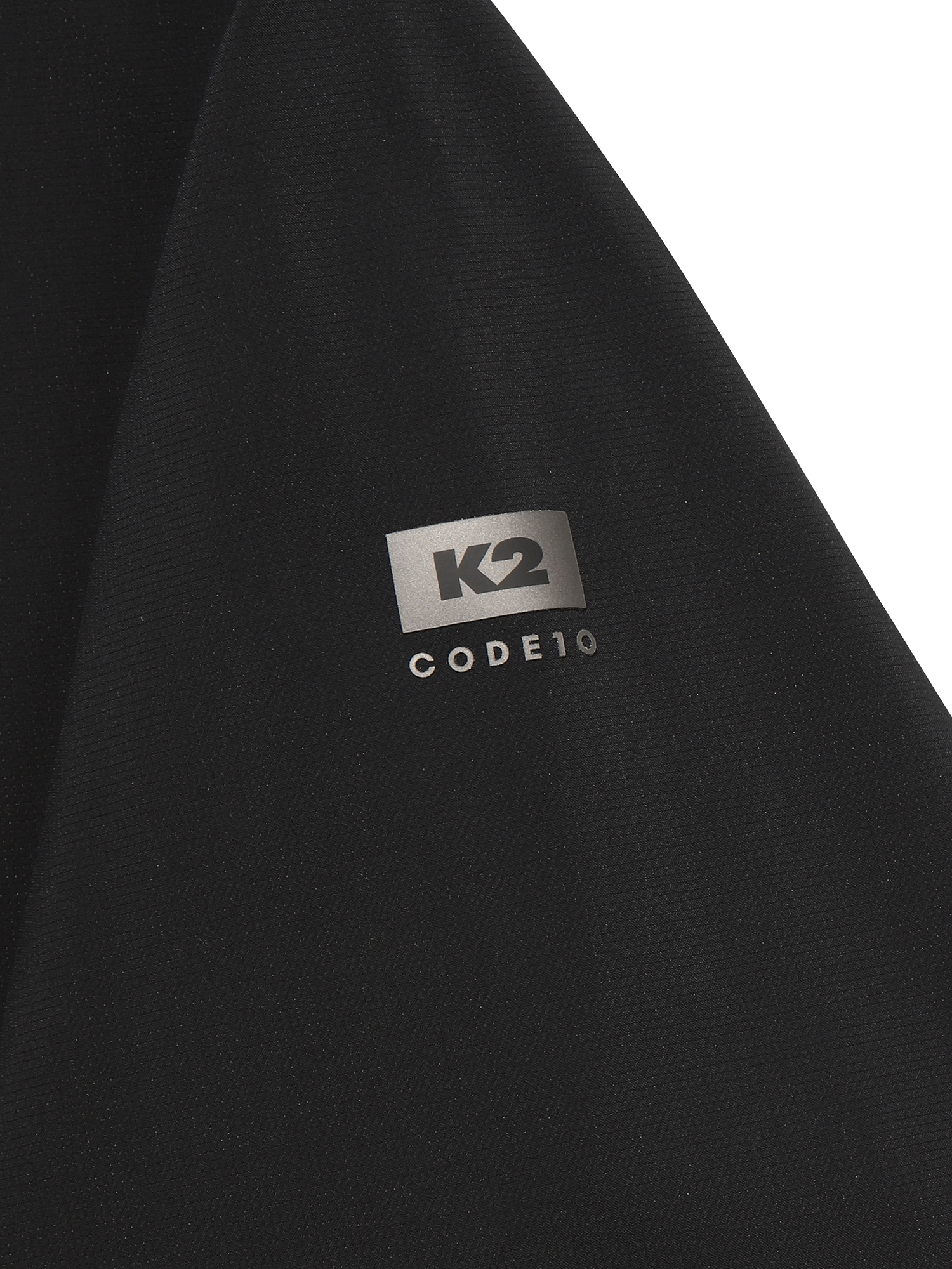 [본사직영] K2 여성 코드텐(CODE10) ICE 우븐 긴팔 라운드 W Black KWM25250Z1 - 상세 이미지 4