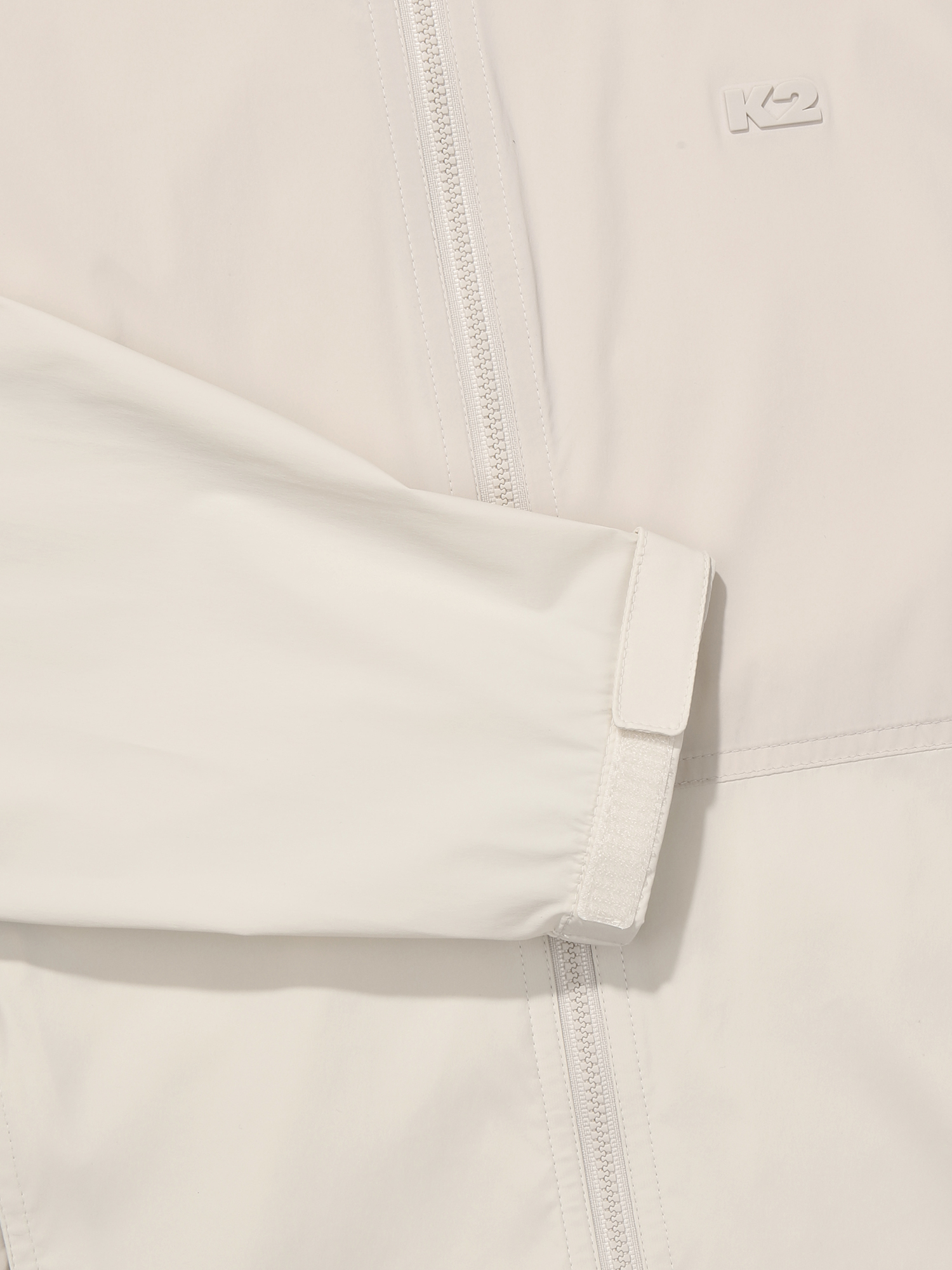 [본사직영] K2 웨더리스(WEATHERLESS) 바이저 (VISOR) 바람막이 자켓 W CREAM BEIGE KWM25142W9 이미지 7