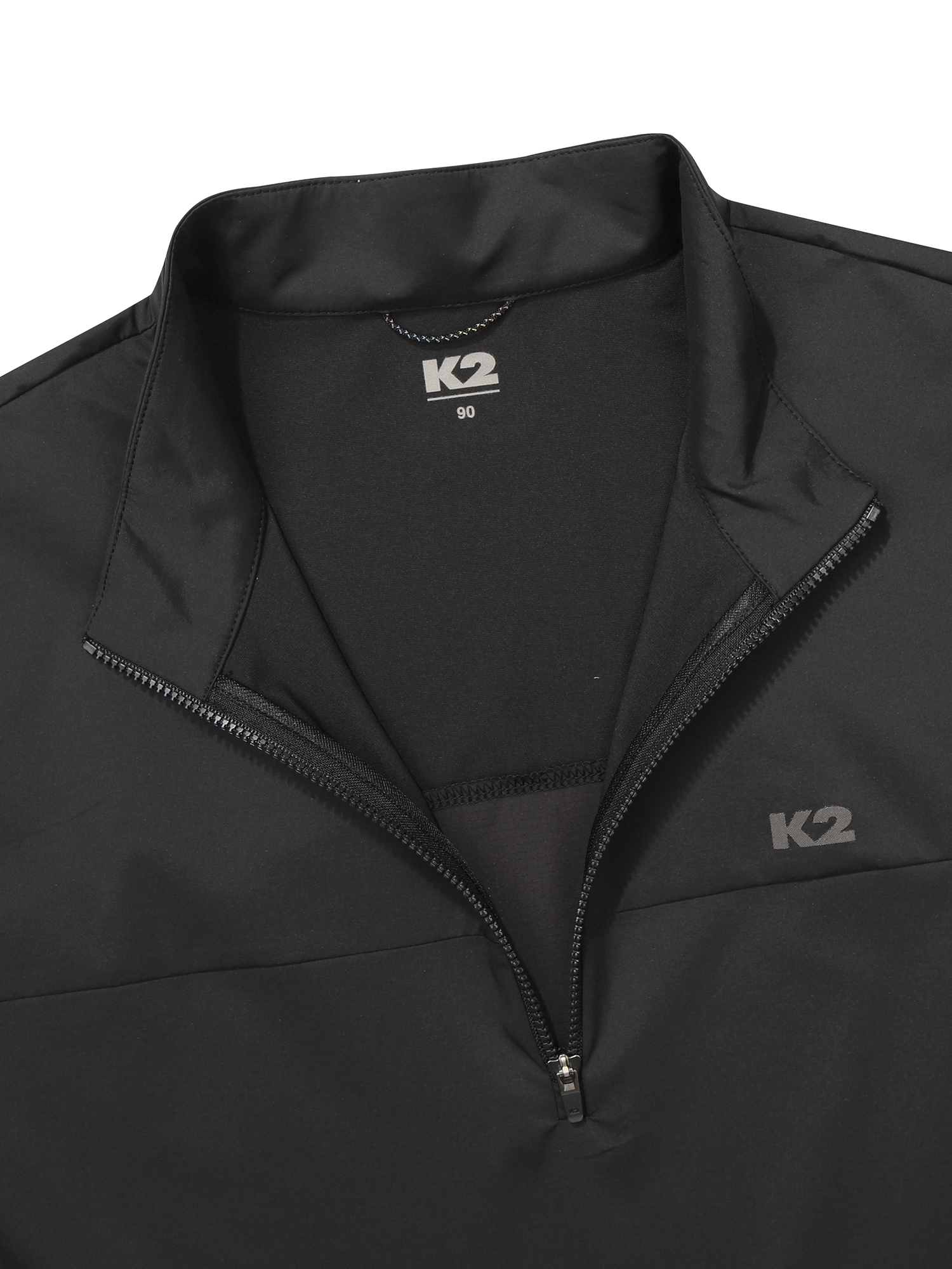 [본사직영] K2 여성 올라(OLA) EASY 셋업 티셔츠 W Black KWM25234Z1 - 상세 이미지 4