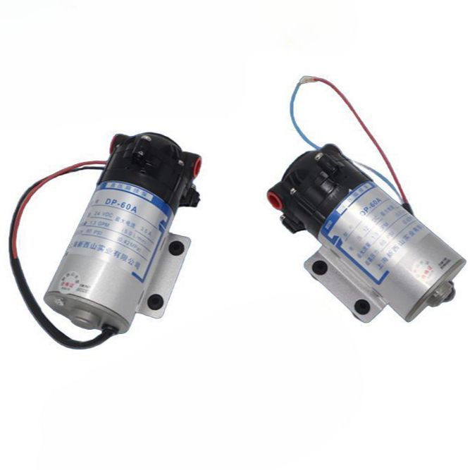 DP-60A 소형 워터펌프 부스터 펌프 24V 12V DC 전원공급 다이어프램 - 상품 이미지