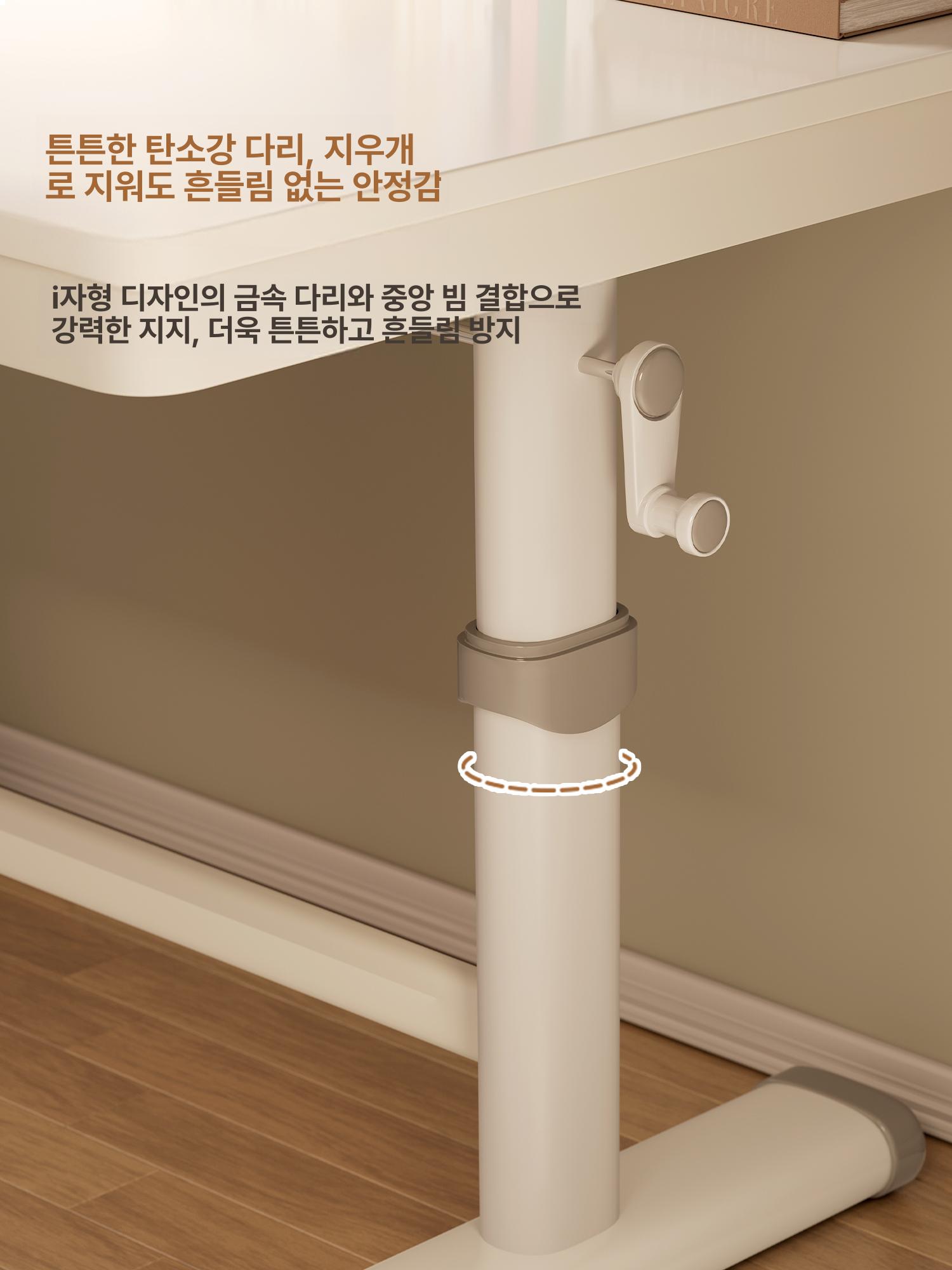 학습 책상 의자 세트 실내용 원목 대형 미니멀리스트 80 60cm A - 상세 이미지 5