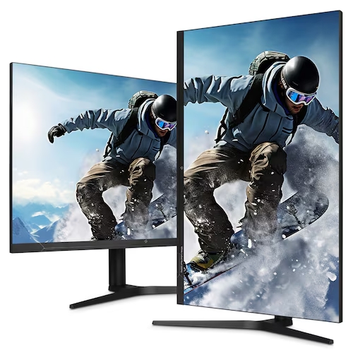 총판 래안텍 EdgeArt QA3260K QHD 180 멀티스탠드 무결점 모니터 - 상품 이미지