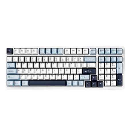 [해외]f99 키보드 저소음 유선 게이밍 기계식키보드 무선 블루투스 라임축 프로