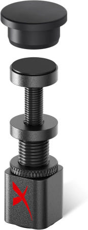 NeoSales Corp [해외]X-프로텍터 GPU 지원 브래킷 - 소형 처짐 1 2 고무 패드가 있는 프리미엄 스탠드 가장 많은 설정을 위한 이상적인 그래픽 카드 지원! Small