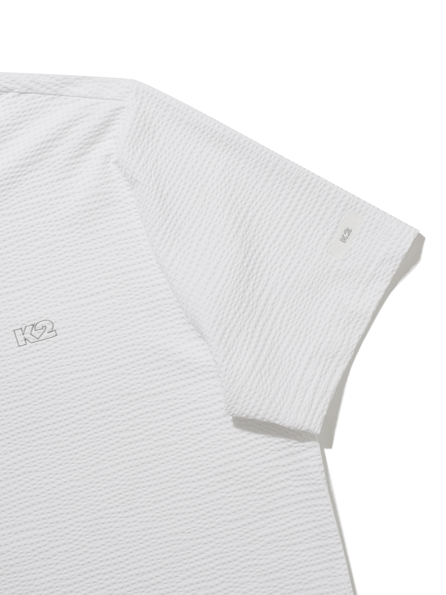[본사직영] K2 여성 시원서커 ICE WAFFLE 폴로 W ICE WHITE KWM25252I5 이미지 6