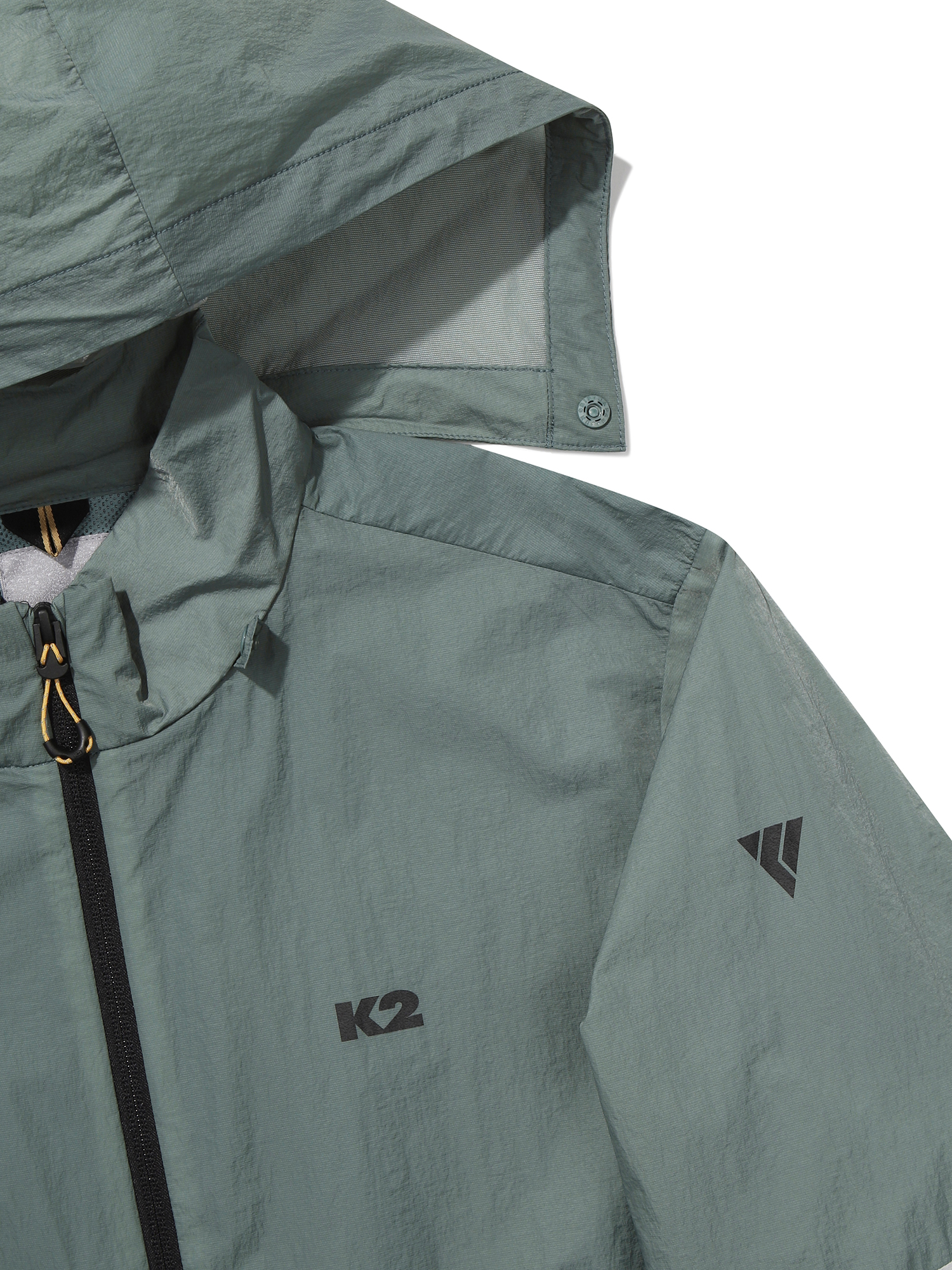 [본사직영] K2 남성 KTR CLIFF HYPER (클리프 하이퍼) 바람막이 자켓 FOREST GREEN KMM251155G - 상세 이미지 5