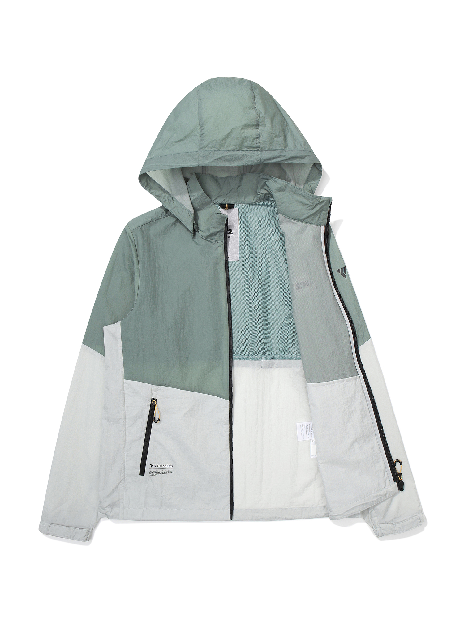 [본사직영] K2 여성 KTR CLIFF HYPER (클리프 하이퍼) 바람막이 자켓 W FOREST GREEN KWM251165G - 상세 이미지 3