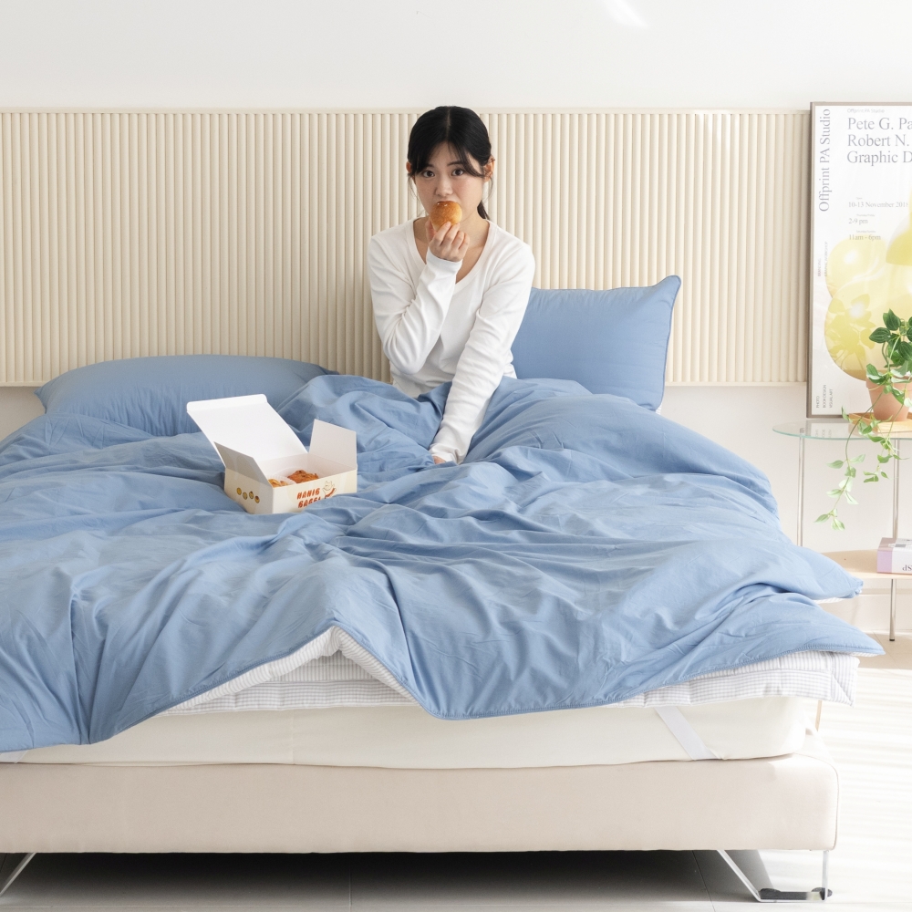 멜루나 모달이불 먼지없는 고밀도 순면이불 100수 사계절 소백 SS