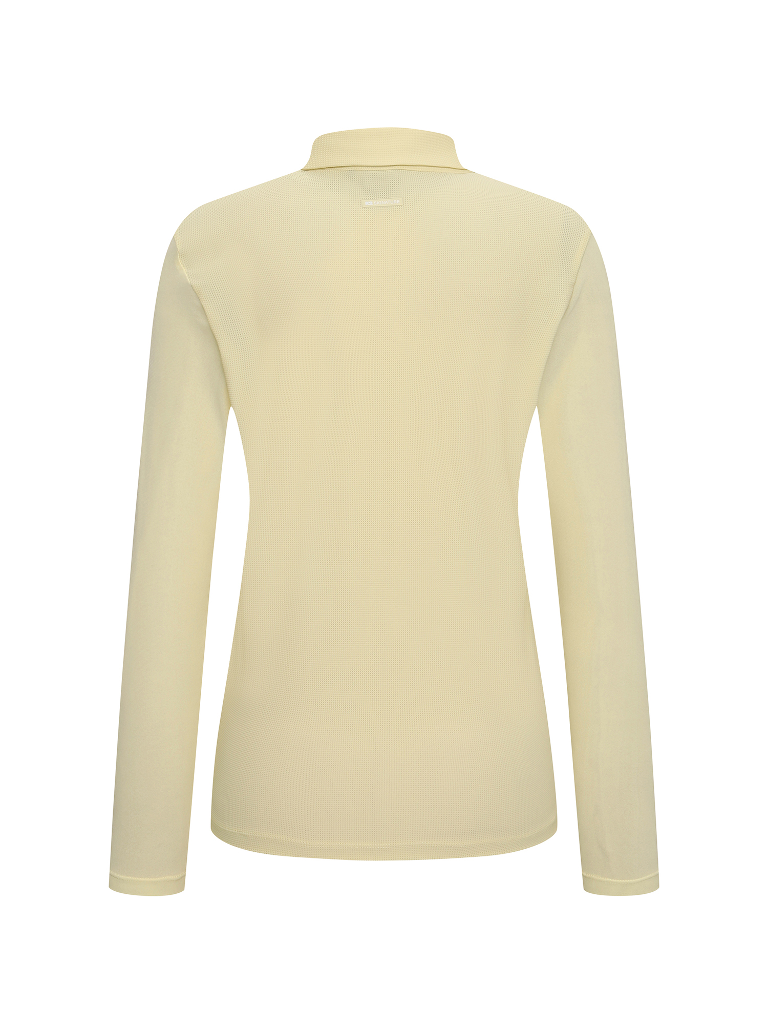 [본사직영] K2 여성 시그니처 파라다이스 긴팔 폴로 W BANANA CREAM KWM252681Y - 상세 이미지 2