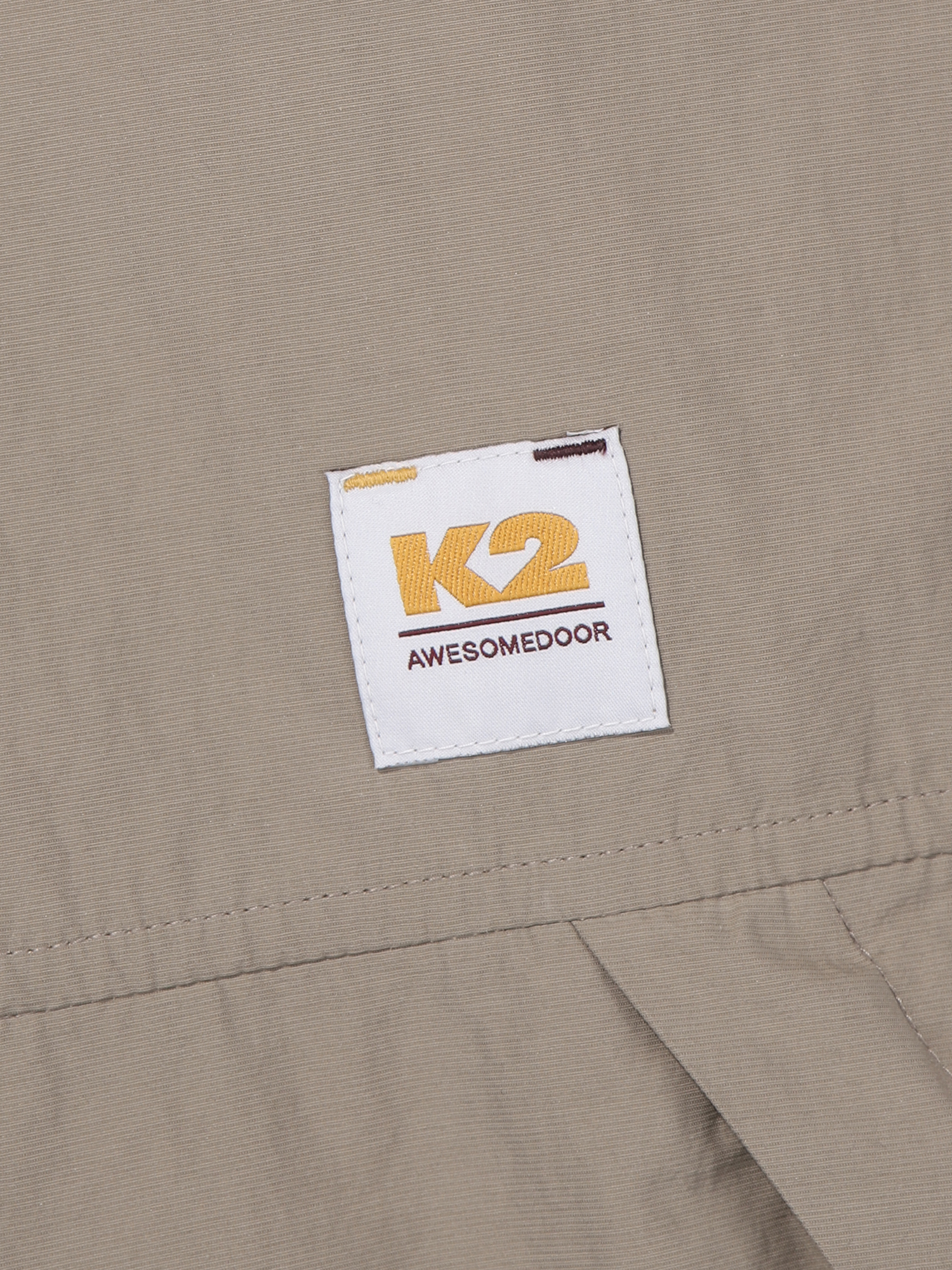 K2 남성 FORREST 메쉬 안감 자켓 (공용)_MID BEIGE KMP25143JL - 상세 이미지 4
