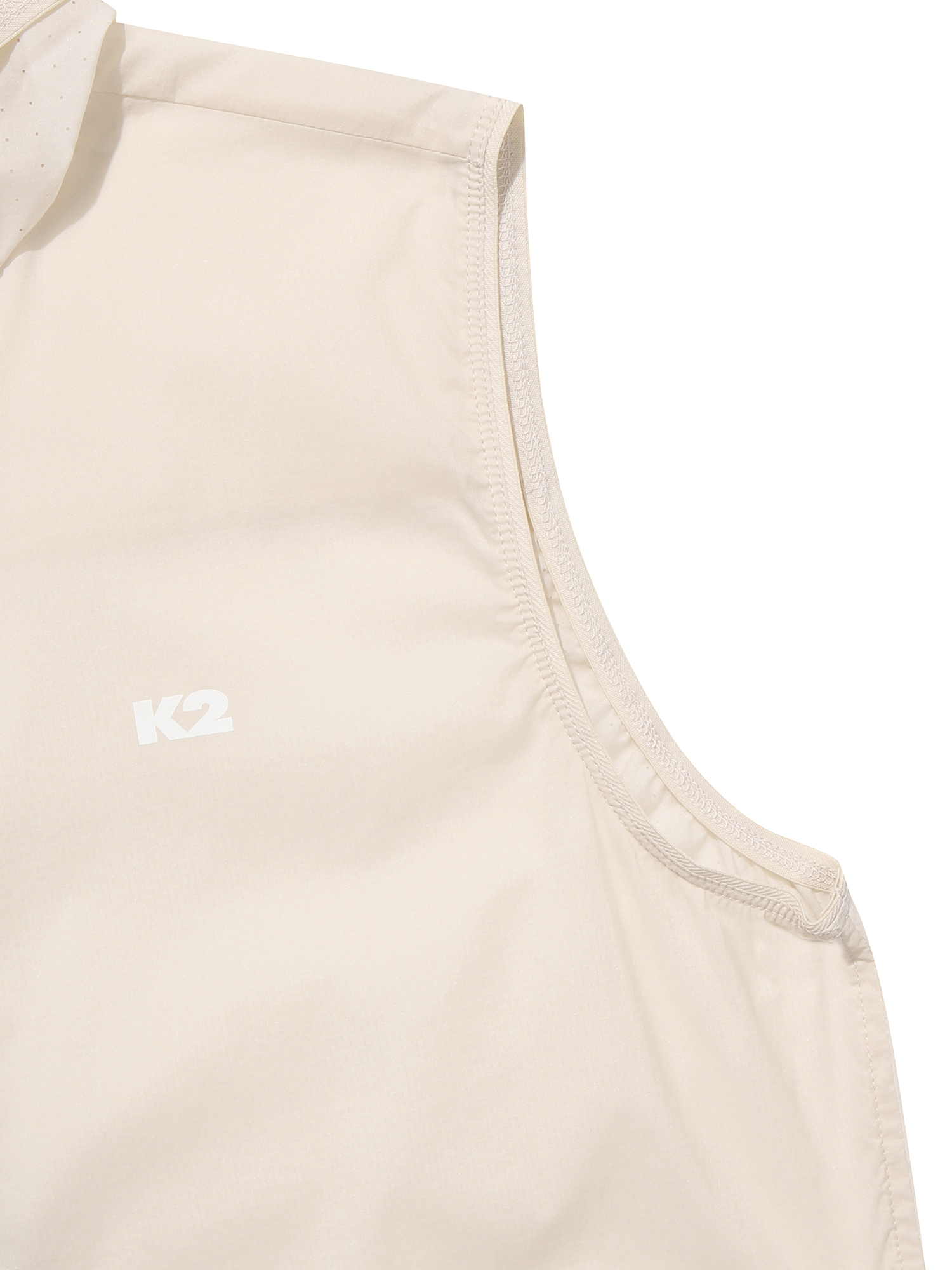 [본사직영] K2 여성 써라운드(SURROUND) 하이킹 베스트 W CREAM BEIGE KWM25628W9 이미지 6