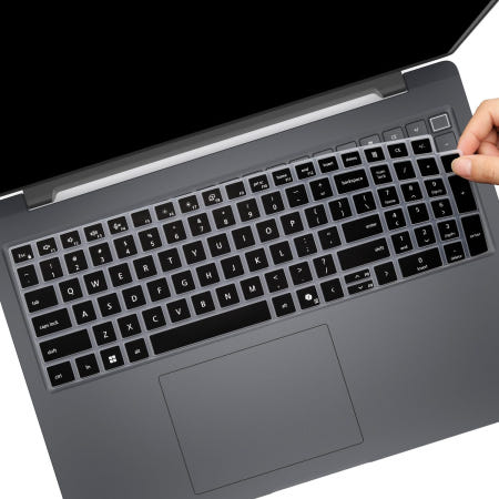 MUBUY-GOL [해외]2025년형 키보드 커버 스킨 Dell Pro 16 PC16250 PC16255 / Plus PB16250 PB16255 Max MC16250 MC16255 Black