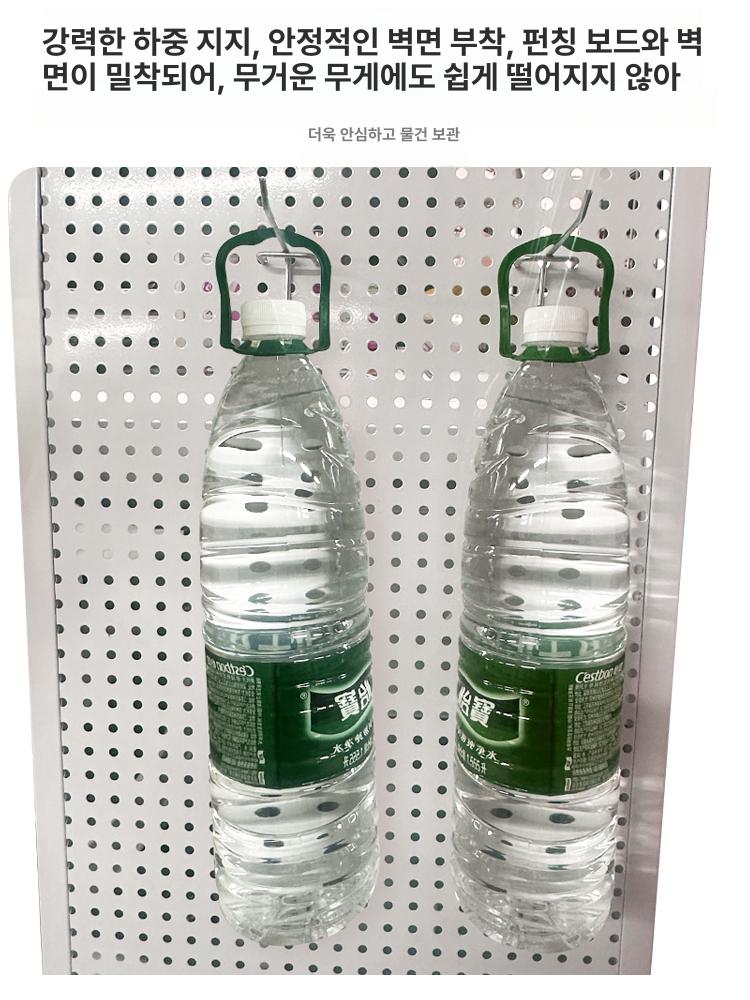 실꽂이 걸이 수선집 실걸이 퀼트용 바느질 실 정리 수납 40 x 60cm 화이트 - 상세 이미지 4