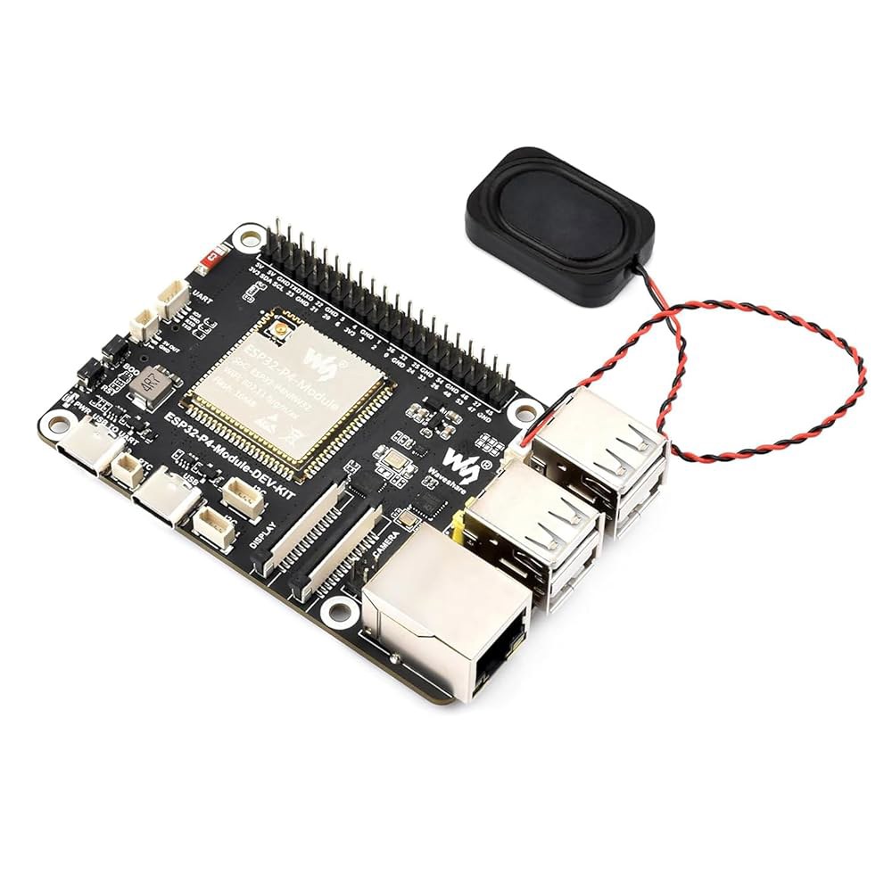 ESP32-P4-모듈 고성능 개발 보드, ESP32-P4 인터페이스, 기반, ESP32-C6 6 풍부한 블루투스 Wi-Fi 스피커 휴먼-머신 포함 지원, 및 5/BLE - 상품 이미지