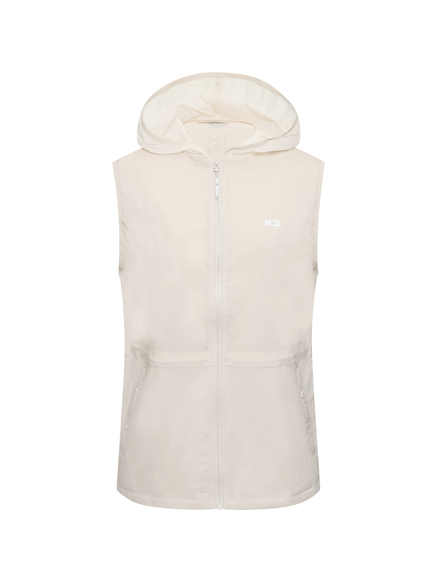 [본사직영] K2 여성 써라운드(SURROUND) 하이킹 베스트 W CREAM BEIGE KWM25628W9 - 상품 이미지