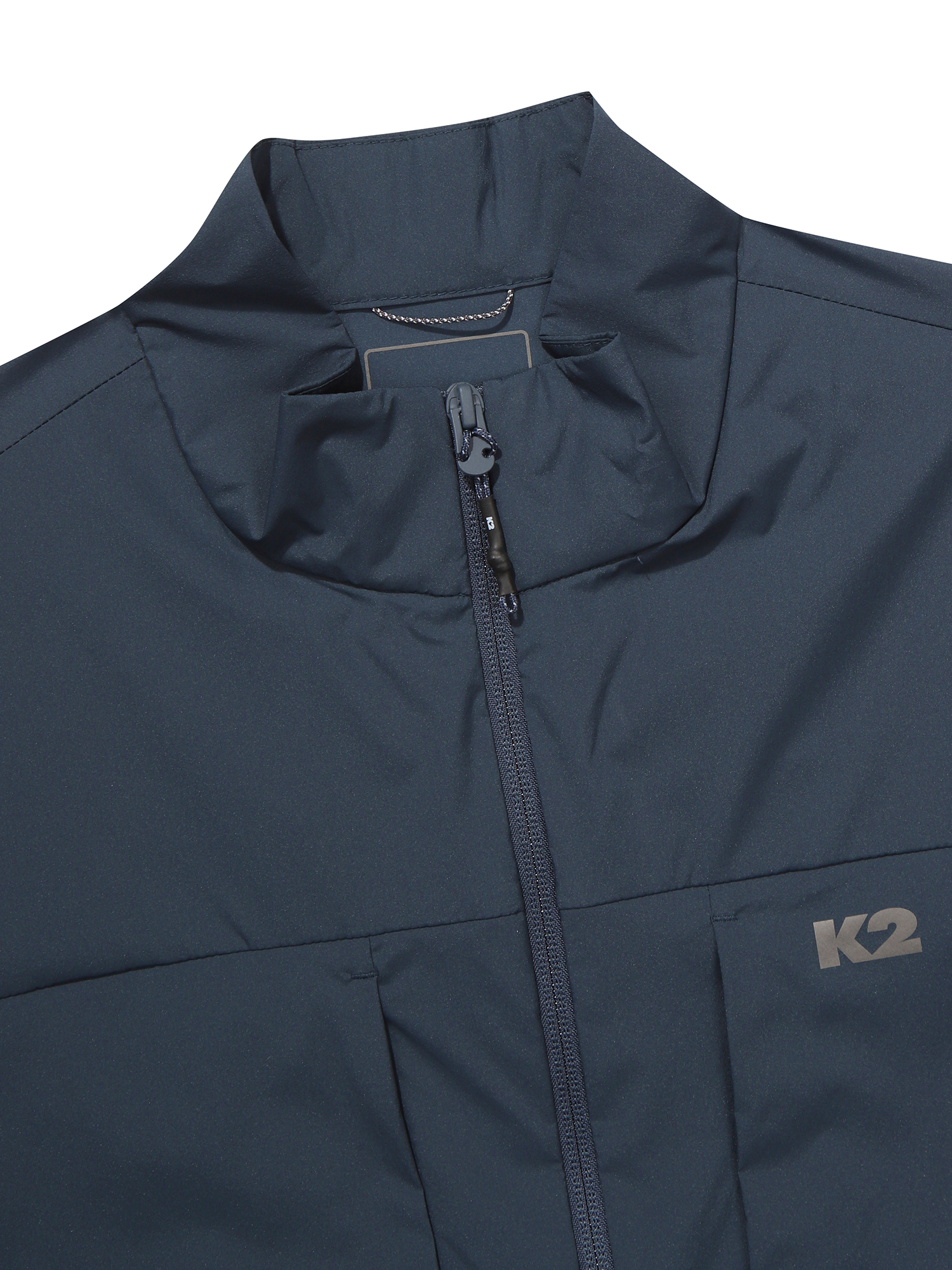 [본사직영] K2 남성 써라운드(SURROUND) AIR 바람막이 자켓 STEEL BLUE KMM25125BX - 상세 이미지 4