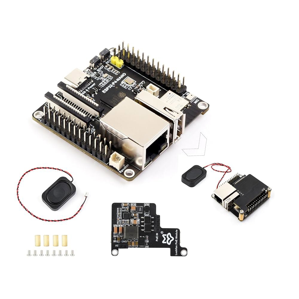 ESP32-P4-NANO 개발 보드, ESP32-P4 칩 인터페이스 USB, MIPI-DSI, ETH 함께 품목 휴먼-머신 스피커 및 제공, MIPI-CSI, RISC-V 모듈과 - 상품 이미지