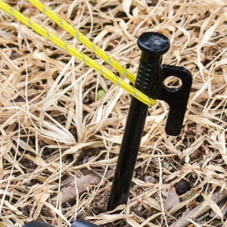 고강도 탄소강 콜팩 장팩 쇠말뚝 장박팩 지주핀 지주팩 단조팩 20cm 30cm 텐트 고정 핀 펙 백패킹 못 캠핑