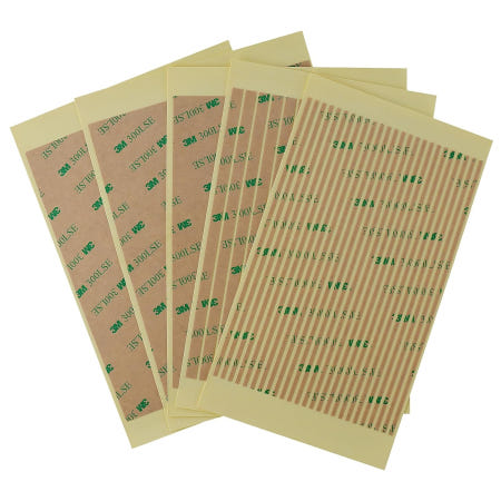 [해외]3M 양면 테이프 투명 얇은 2mm 테이프용 강한 (25개) (휴대폰 케이스 LCD 화면 DIY 수리 사진 의류 포스터 자동차 장식용)